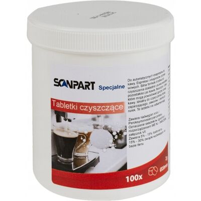 Scanpart Pastilles Nettoyantes Pour Machines À Café Automatiques - 100 Pièces, 2 - Publicité Scanpart Pastilles Nettoyantes Pour Machines À Café Automatiques - 100 Pièces, 2 - Publicité