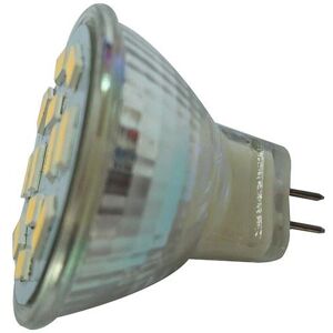 Eurowagens Projecteur Led 6w Gu4 (Mr11) Mr11 12 Smd 5730 570 Dc 12v Blanc Chaud L9j6 - Publicité Eurowagens Projecteur Led 6w Gu4 (Mr11) Mr11 12 Smd 5730 570 Dc 12v Blanc Chaud L9j6 - Publicité