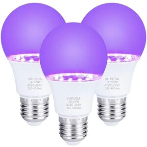 Eurowagens 3pcs 10w Ampoule Uv Ultraviolet Fluorescente Détection Lampe Uv Lumière Noire - Publicité Eurowagens 3pcs 10w Ampoule Uv Ultraviolet Fluorescente Détection Lampe Uv Lumière Noire - Publicité