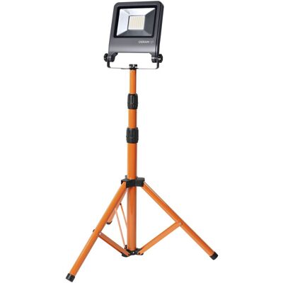 Osram Lampe De Travail Led Trépied 1x50w 840, 4000k Blanc Froid, 4500 Lm, Ip65, - Publicité Osram Lampe De Travail Led Trépied 1x50w 840, 4000k Blanc Froid, 4500 Lm, Ip65, - Publicité