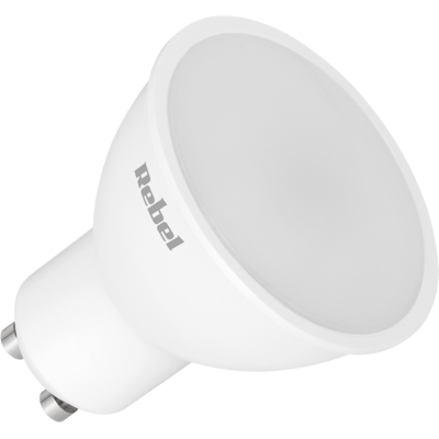 Ampoule Led Gu10 7w 540lm 3000k Rebel - Publicité Ampoule Led Gu10 7w 540lm 3000k Rebel - Publicité