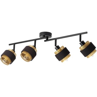 Osram Spot Led Hornet 4x2.8w E14 Dimmable 827 Blanc Chaud, 4 Têtes Ajustables, D - Publicité Osram Spot Led Hornet 4x2.8w E14 Dimmable 827 Blanc Chaud, 4 Têtes Ajustables, D - Publicité
