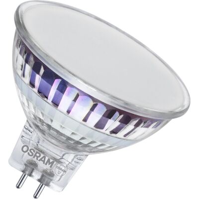 Osram Spot Led Star Mr16 5,3 W 827, Blanc Chaud 2 700 K, Gu5.3, 120 °, 630 Lm, - Publicité Osram Spot Led Star Mr16 5,3 W 827, Blanc Chaud 2 700 K, Gu5.3, 120 °, 630 Lm, - Publicité