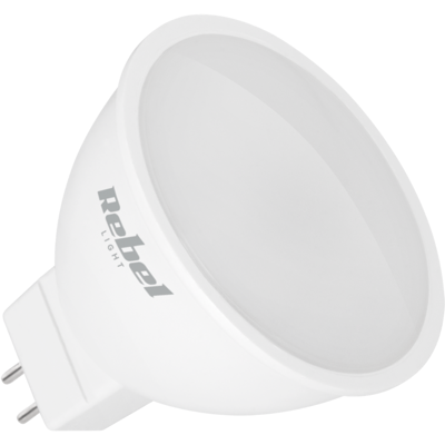 Ampoule Led 6w Mr16 3000k 12v Rebel - Publicité Ampoule Led 6w Mr16 3000k 12v Rebel - Publicité