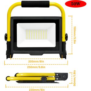 Skyworld Lampe Projecteur Led Rechargeable Portable Pour Travail 30-75 6000k Câble 3m - Publicité Skyworld Lampe Projecteur Led Rechargeable Portable Pour Travail 30-75 6000k Câble 3m - Publicité