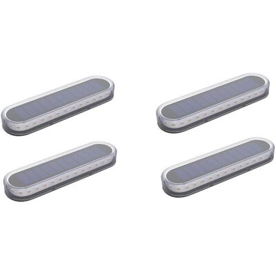 Sans Marque Lampes Solaires Led De Jardin Étanches, Lumière Blanche Chaude, Éclairage D'Esca - Publicité Sans Marque Lampes Solaires Led De Jardin Étanches, Lumière Blanche Chaude, Éclairage D'Esca - Publicité