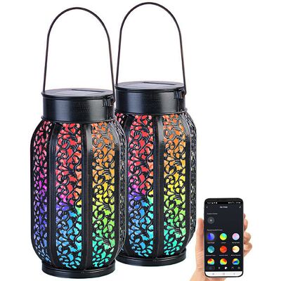 Lunartec - LED RGB CCT Lanterns - Smart - Connecté - Solar lanterne - Publicité Lunartec - LED RGB CCT Lanterns - Smart - Connecté - Solar lanterne - Publicité