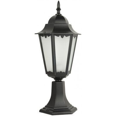 Lampadaire De Jardin 52 X 23 Cm 1 X E27 Noir Ip43 Su-Ma Retro K 4011/1/h - Publicité Lampadaire De Jardin 52 X 23 Cm 1 X E27 Noir Ip43 Su-Ma Retro K 4011/1/h - Publicité