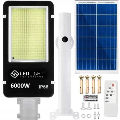 Sans Marque Lanterne Solaire Jardin Pour Poteau 6000w, Panneau Public 25ah - Publicité Sans Marque Lanterne Solaire Jardin Pour Poteau 6000w, Panneau Public 25ah - Publicité