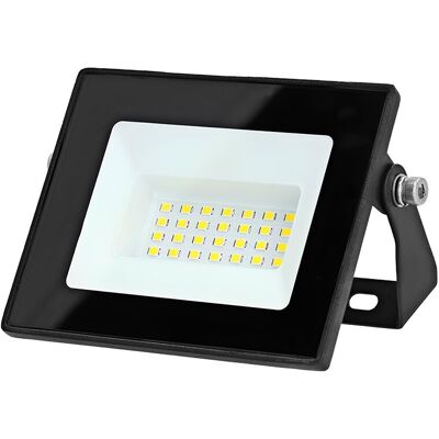 Nedis Projecteur Led Extérieur 20w 1620 Lumens 4000k Ip44 Noir - Publicité Nedis Projecteur Led Extérieur 20w 1620 Lumens 4000k Ip44 Noir - Publicité