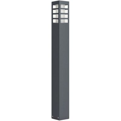 Poteau De Jardin 75 Cm 1xe27 Gris Foncé Ip54 Su-Ma Rado Rado Iii 1 Dg - Publicité Poteau De Jardin 75 Cm 1xe27 Gris Foncé Ip54 Su-Ma Rado Rado Iii 1 Dg - Publicité