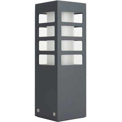 Poteau De Jardin 25 Cm 1xe27 Gris Foncé Ip54 Su-Ma Rado Rado Iii 3 Dg - Publicité Poteau De Jardin 25 Cm 1xe27 Gris Foncé Ip54 Su-Ma Rado Rado Iii 3 Dg - Publicité