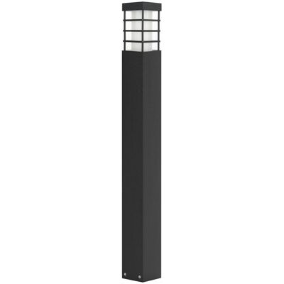 Poteau De Jardin 75 Cm 1xe27 Noir Ip54 Su-Ma Rado Rado Ii 1 Bl - Publicité Poteau De Jardin 75 Cm 1xe27 Noir Ip54 Su-Ma Rado Rado Ii 1 Bl - Publicité