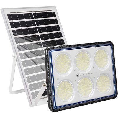 Avizar Projecteur Solaire Led 19 W, Panneau Solaire 20 w Et Détection Automatique,Gris - Publicité Avizar Projecteur Solaire Led 19 W, Panneau Solaire 20 w Et Détection Automatique,Gris - Publicité