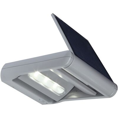 Lampe Murale Solaire Green & Blue - LED Réglable Double - Publicité Lampe Murale Solaire Green & Blue - LED Réglable Double - Publicité