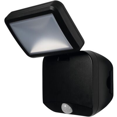 Osram Spot Extérieur Osram, Spot Led À Batterie, Noir, 4w, 4000k, Ip54, Capteur - Publicité Osram Spot Extérieur Osram, Spot Led À Batterie, Noir, 4w, 4000k, Ip54, Capteur - Publicité