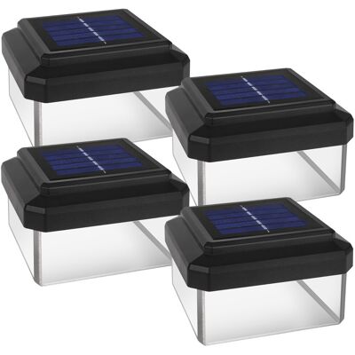 Greenblue Gb128 Lampe Solaire Led 100x100 Mm 8 Led 4000k - Lot De 4 - Publicité Greenblue Gb128 Lampe Solaire Led 100x100 Mm 8 Led 4000k - Lot De 4 - Publicité
