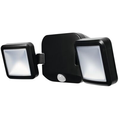 Osram Spot À Batterie Osram, Éclairage Extérieur, Noir, 10w, 4000k, Ip54, Capteu - Publicité Osram Spot À Batterie Osram, Éclairage Extérieur, Noir, 10w, 4000k, Ip54, Capteu - Publicité