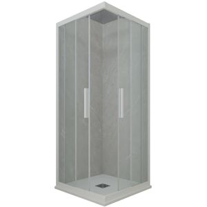 Forte - Paroi de douche 70x100cm réversible - Paroi de douche - Publicité Forte - Paroi de douche 70x100cm réversible - Paroi de douche - Publicité