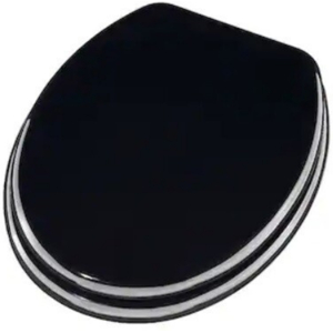 Schläfer Abattant Pour Wc Universel En Mdf Couleur Noir, Siège De Toilette - Publicité Schläfer Abattant Pour Wc Universel En Mdf Couleur Noir, Siège De Toilette - Publicité