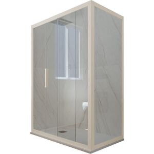Paroi de douche Forte Deco Duo 70x100cm Réversible Verre 6mm - Publicité Paroi de douche Forte Deco Duo 70x100cm Réversible Verre 6mm - Publicité