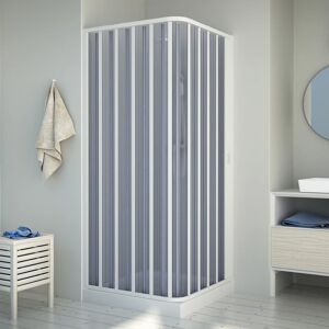 Forte Cabine De Douche Niche Pvc 70x100cm Ouverture Laterale Porte Unique Pliante H185 - Publicité Forte Cabine De Douche Niche Pvc 70x100cm Ouverture Laterale Porte Unique Pliante H185 - Publicité