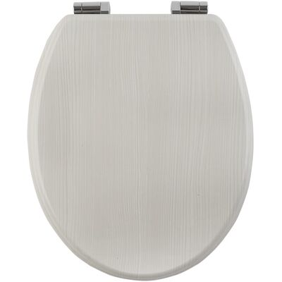 Awd Interiors - White Oak MDF Soft Close - Siège de toilette - Publicité Awd Interiors - White Oak MDF Soft Close - Siège de toilette - Publicité