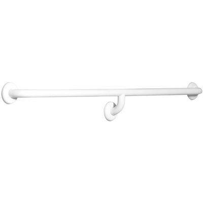 Metaform Barre D'Appui Acier 120 Cm Poignée Vernie Blanc Sécurité Baignoire Cabine Douche - Publicité Metaform Barre D'Appui Acier 120 Cm Poignée Vernie Blanc Sécurité Baignoire Cabine Douche - Publicité
