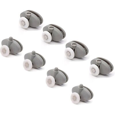Idralite Cabine De Douche Kit8 Pieces Roulettes Remplacement Verre Coulissante Obi 1 - Publicité Idralite Cabine De Douche Kit8 Pieces Roulettes Remplacement Verre Coulissante Obi 1 - Publicité