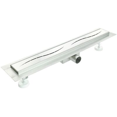 Idralite Caniveau De Douche Acier Inox 70 Cmcm Italienne Siphon Évacuation Gouttière - Publicité Idralite Caniveau De Douche Acier Inox 70 Cmcm Italienne Siphon Évacuation Gouttière - Publicité
