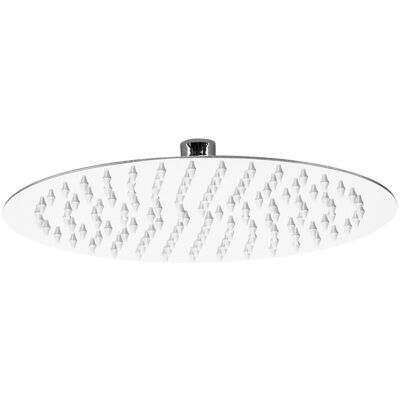 Metaform Pommeau De Douche Rond Poli En Acier Inox Mod. Elements Round - Publicité Metaform Pommeau De Douche Rond Poli En Acier Inox Mod. Elements Round - Publicité