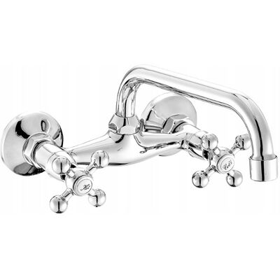 Stilo BKI 050D - Chrome - Fixation murale - Reach 170 mm - Faucet - Publicité Stilo BKI 050D - Chrome - Fixation murale - Reach 170 mm - Faucet - Publicité