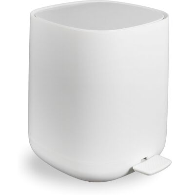 Metaform Pod Poubelle - 5L, Fermeture Douce, Panier Amovible, Blanc - Publicité Metaform Pod Poubelle - 5L, Fermeture Douce, Panier Amovible, Blanc - Publicité
