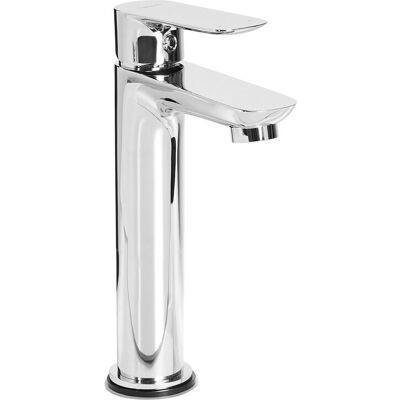 Beliani Robinet Mitigeur De Lavabo Mitigeur Salle De Bain Mono-Levier 21 Cm Laiton Chrom - Publicité Beliani Robinet Mitigeur De Lavabo Mitigeur Salle De Bain Mono-Levier 21 Cm Laiton Chrom - Publicité
