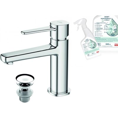 Sans Marque Robinet De Lavabo Chromé Invena Glamour Bu-02-001 Avec Gel De Vinaigre Ménager O - Publicité Sans Marque Robinet De Lavabo Chromé Invena Glamour Bu-02-001 Avec Gel De Vinaigre Ménager O - Publicité