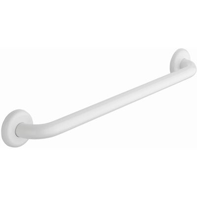 Metaform Barre en Acier Inoxydable Blanche - Sécurité Salle de Bain - Publicité Metaform Barre en Acier Inoxydable Blanche - Sécurité Salle de Bain - Publicité
