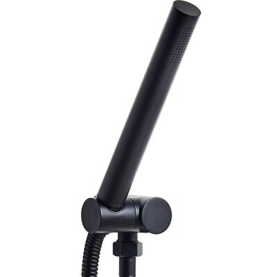 Beliani Pommeau De Douche Moderne Minimaliste En Métal Rond 1 Mode De Jet Noir Marfau - Publicité Beliani Pommeau De Douche Moderne Minimaliste En Métal Rond 1 Mode De Jet Noir Marfau - Publicité