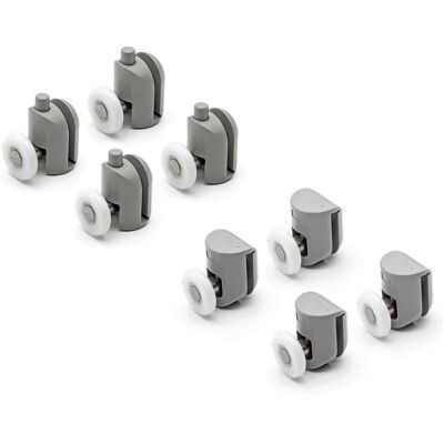Idralite Cabine De Douche Kit8 Pieces Roulettes Remplacement Verre Coulissante Obi 2 - Publicité Idralite Cabine De Douche Kit8 Pieces Roulettes Remplacement Verre Coulissante Obi 2 - Publicité