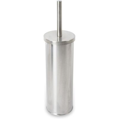 Support pour brosse WC en acier inoxydable brossé - Porte brosse WC - Publicité Support pour brosse WC en acier inoxydable brossé - Porte brosse WC - Publicité