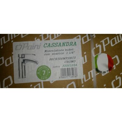 Robinet Mélangeur Fontaine Bidet Paini Cassandra 86cr306 1 1/4\" Made In Italy - Publicité Robinet Mélangeur Fontaine Bidet Paini Cassandra 86cr306 1 1/4\" Made In Italy - Publicité