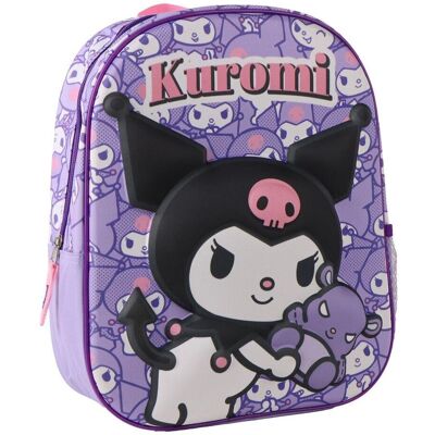 Cerda Hello Kitty Kuromi Sac À Dos 3d 30cm Cerdá - Publicité Cerda Hello Kitty Kuromi Sac À Dos 3d 30cm Cerdá - Publicité