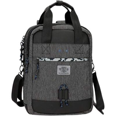 Sac À Dos Occasionnel Pepe Jeans Enfant Unisexe Mélange De Polyester Gris - Publicité Sac À Dos Occasionnel Pepe Jeans Enfant Unisexe Mélange De Polyester Gris - Publicité