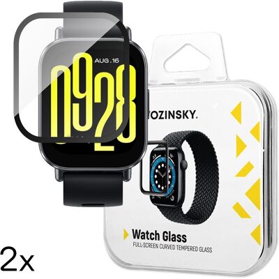 Wozinsky Verre Trempé Pour Xiaomi Redmi Watch 5 Active Full Glue - Lot De 2 - Publicité Wozinsky Verre Trempé Pour Xiaomi Redmi Watch 5 Active Full Glue - Lot De 2 - Publicité