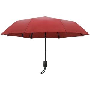 Témoin Lumineux Parapluie Pliable Antivent Pluie Unisexe Ouverture Automatique 98cm Bourgogne - Publicité Témoin Lumineux Parapluie Pliable Antivent Pluie Unisexe Ouverture Automatique 98cm Bourgogne - Publicité