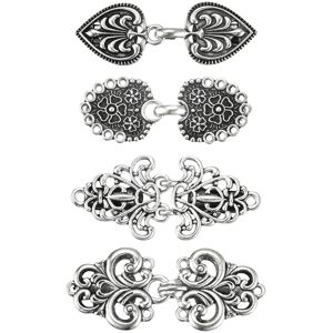 Uxcell 4pcs Vintage Pull Pince Cape Fermoir Retro Châle Pinces Pull Robe Chemise Broche - Publicité Uxcell 4pcs Vintage Pull Pince Cape Fermoir Retro Châle Pinces Pull Robe Chemise Broche - Publicité