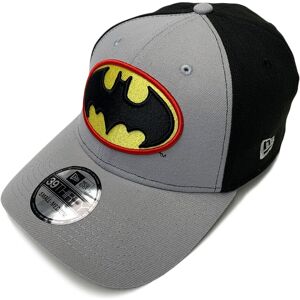 New Era 39thirty Dc Comics Batman Symbole Gris Et Noir Ajusté Chapeau - Publicité New Era 39thirty Dc Comics Batman Symbole Gris Et Noir Ajusté Chapeau - Publicité