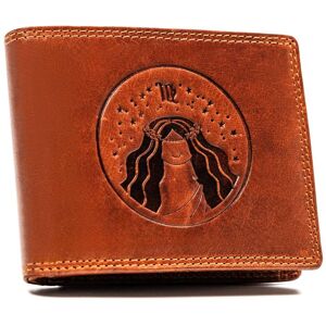 Sans Marque Grand Portefeuille En Cuir Pour Homme Avec Gaufrage Du Zodiaque - Peterson - Publicité Sans Marque Grand Portefeuille En Cuir Pour Homme Avec Gaufrage Du Zodiaque - Peterson - Publicité