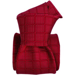 Segni Et Disegni Cravate Soie Classique Segni Disegni, Bergame Rouge - Rouge - Fabrique En Itali - Publicité Segni Et Disegni Cravate Soie Classique Segni Disegni, Bergame Rouge - Rouge - Fabrique En Itali - Publicité