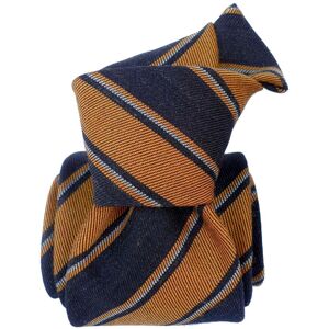 Segni Et Disegni Cravate En Laine Et Soie, Basilicata Mandarine - Orange - Fabrique En Italie. Publicité Segni Et Disegni Cravate En Laine Et Soie, Basilicata Mandarine - Orange - Fabrique En Italie. Publicité