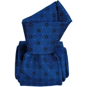 Segni Et Disegni Cravate En Soie, Corleone Bleu Floral - Bleu - Fabrique En Italie. Publicité Segni Et Disegni Cravate En Soie, Corleone Bleu Floral - Bleu - Fabrique En Italie. Publicité